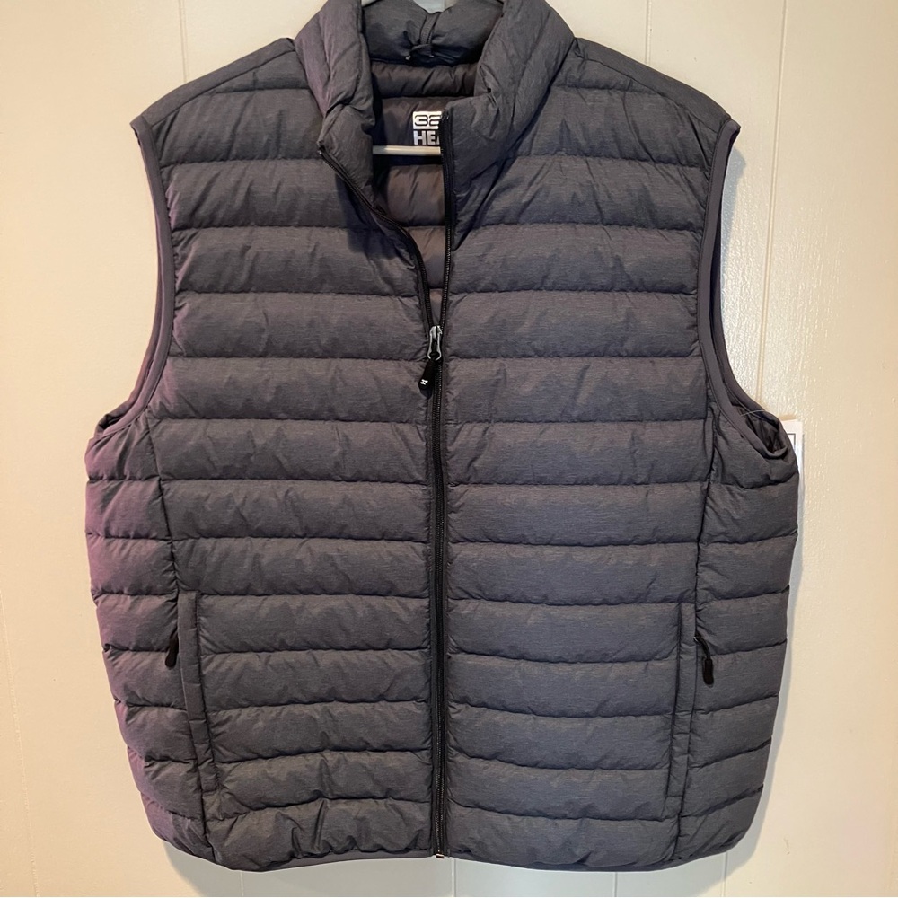 32 Degrees Men’s Large Gray Mix Puffer Vest